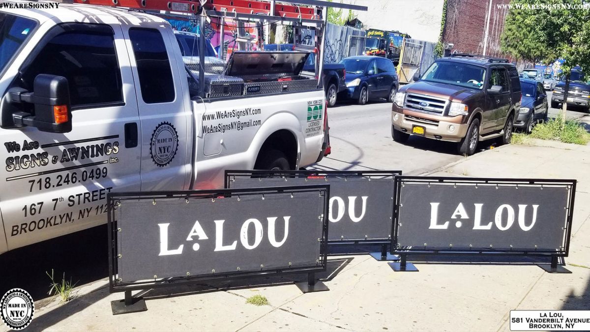 Sidewalk Barriers Manhattan NY