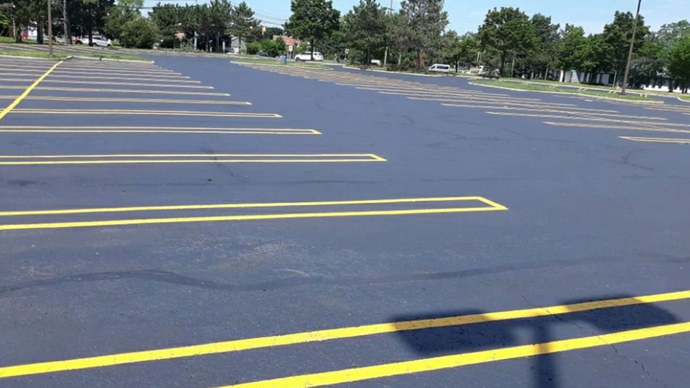 Commercial Parking Lot Paving Services Livingston County MI