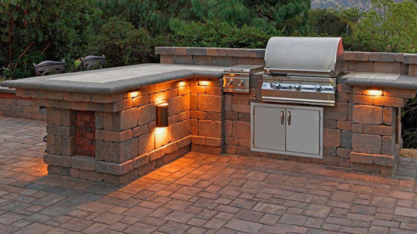 Outdoor Kitchen Paving Yucca Valley CA
