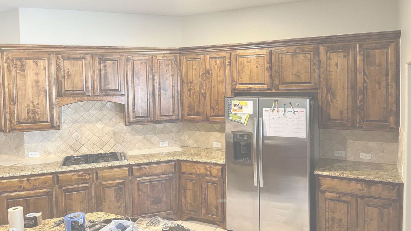 Reliable Cabinet Refinishing Service Far North Dallas, TX