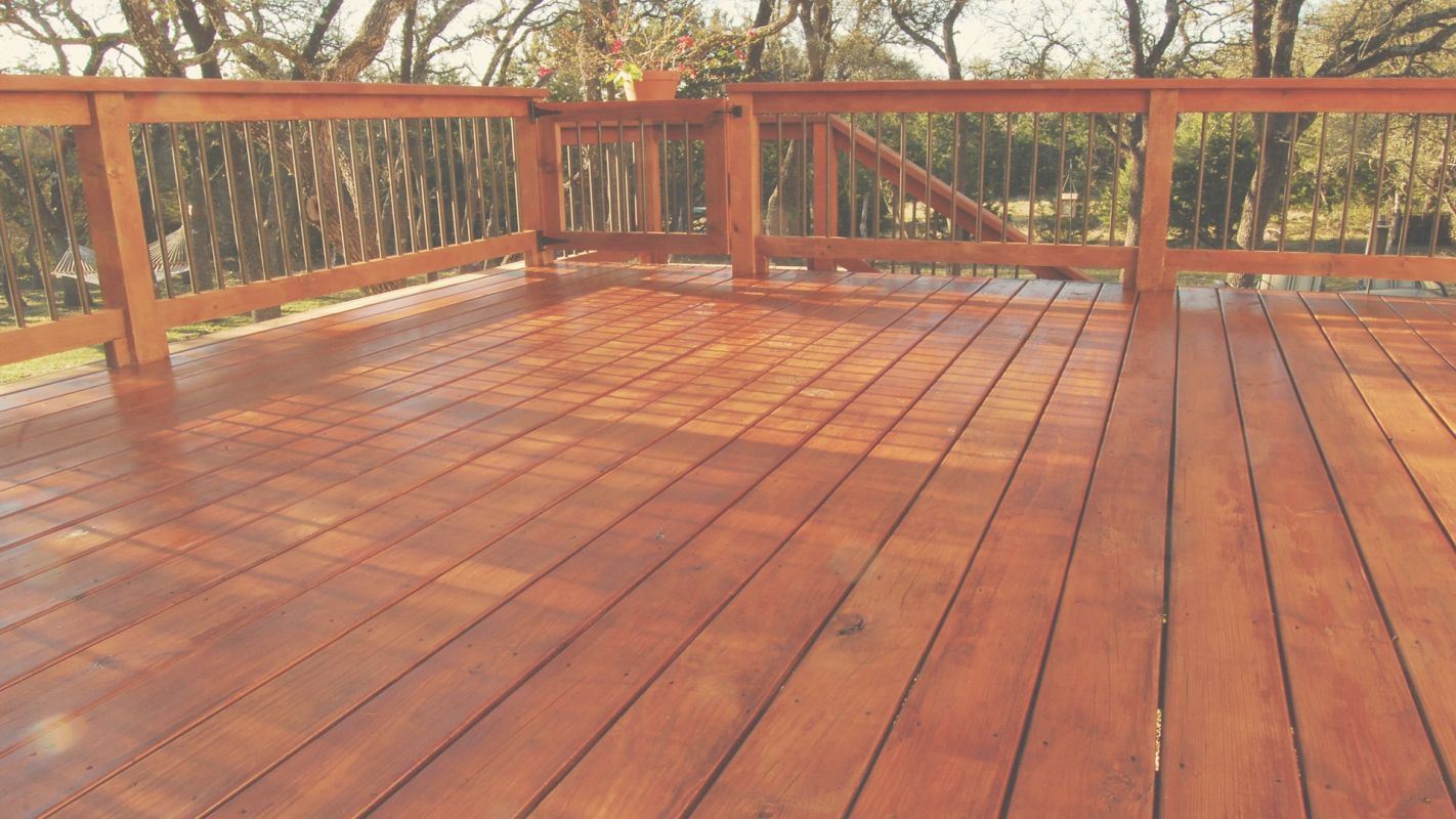 Professional Deck Staining Service Fairfield, CA