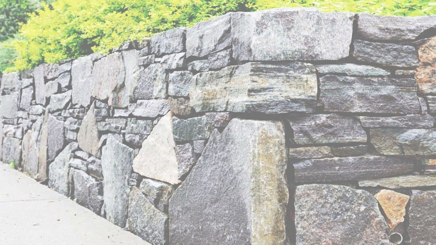 Stone Wall Becomes Easy to Build in Greenwich, CT