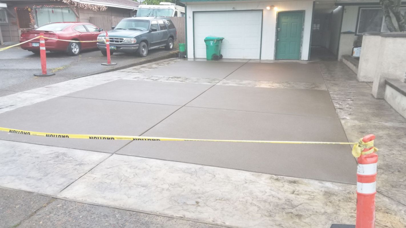 Concrete Driveway Installation in Milwaukie, OR Will Uplift the Look!